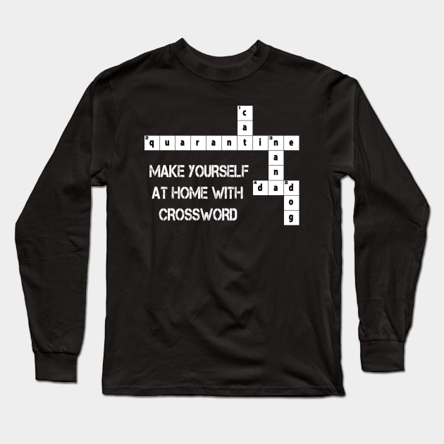 Secret crossword clue Long Sleeve T-Shirt by bakmed